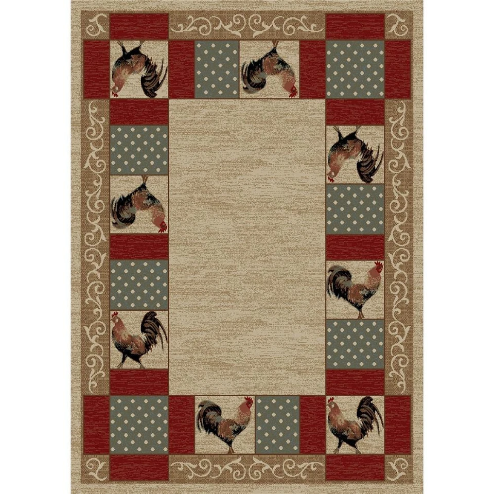 Alfombra 8x10 (7'10" x 9'10") Gallo Lodge cabaña cabaña **ENVÍO GRATUITO** Foto 1 de 4