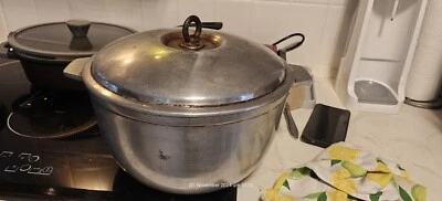 Koch-Topf mit Deckel 8 Liter Aluguss Kazan Kasan Aluminium Gulaschkessel - Bild 1 von 4