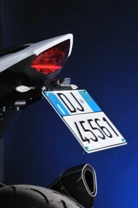 LIGHTECH PORTATARGA REGOLABILE + LUCE + CATADIOTTRO HONDA CB 1000 R 2012-2013 - Foto 1 di 2