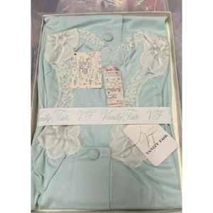 New Deadstock Vintage - 1950's Vanity Fair Antron lll Robe -Orginal Box Sz 38 - Picture 1 of 10