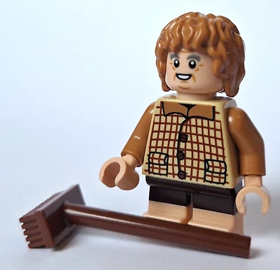 LEGO Hobbit 10354 FARMER PROUDFOOT MINIFIGURE from Lord of the Rings The Shire - Image 1 of 3