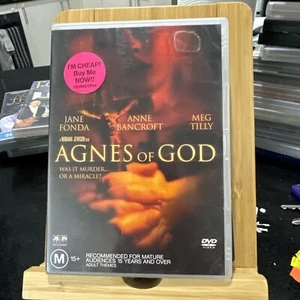 Agnes Of God DVD 1985 Region 4 Jane Fonda Anne Bancroft Meg Tilly - Picture 1 of 3