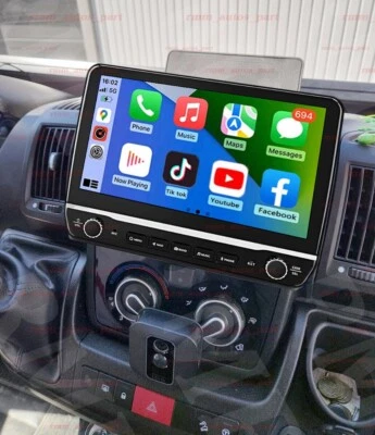 Para Citroen Jumper 2011-2022 Android 13 Stereo Car Radio Navi RDS FM WIFI - Imagen 1 de 4