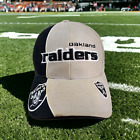 Oakland Raiders Nfl Reebok Pro Line Hook & Loop Adjustable  Hat Cap