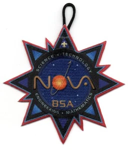 MINT-Programm NOVA Pfadfinderpreis Aufnäher, "BSA 2010" Spruchrücken, neuwertig! - Bild 1 von 1