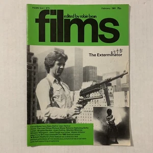 Films Edited By Robin Bean Magazine Volume 1 #3 1981 UK Exterminator Raging Bull - Picture 1 of 12