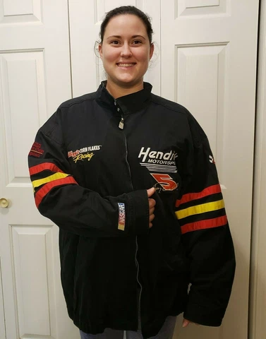 Chase Terry Labonte #5 Kelloggs Corn Flakes Racing Jacket Mens Size XXL NASCAR Cover