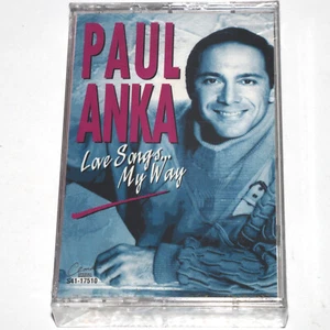 Paul Anka - Love Songs My Way (Cassette Tape 1993) S41-17510 NEW SEALED - Picture 1 of 4