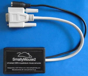 SmallyMouse2 Gehäuse USB zu Quadrature Maus Schnittstelle für Atari ST - Bild 1 von 2