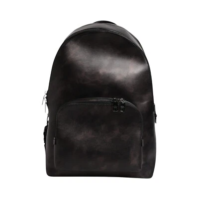 Bolso DOLCE & GABBANA Mochila de Viaje Escolar de Cuero Bronce Hombres Bolsa PVP 2850usd Foto 1 de 4