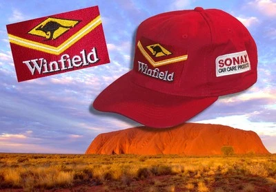 Baseball Cap / Baseball Kappe - WINFIELD Logo & Känguru Schild - Australien Shop - Bild 1 von 2