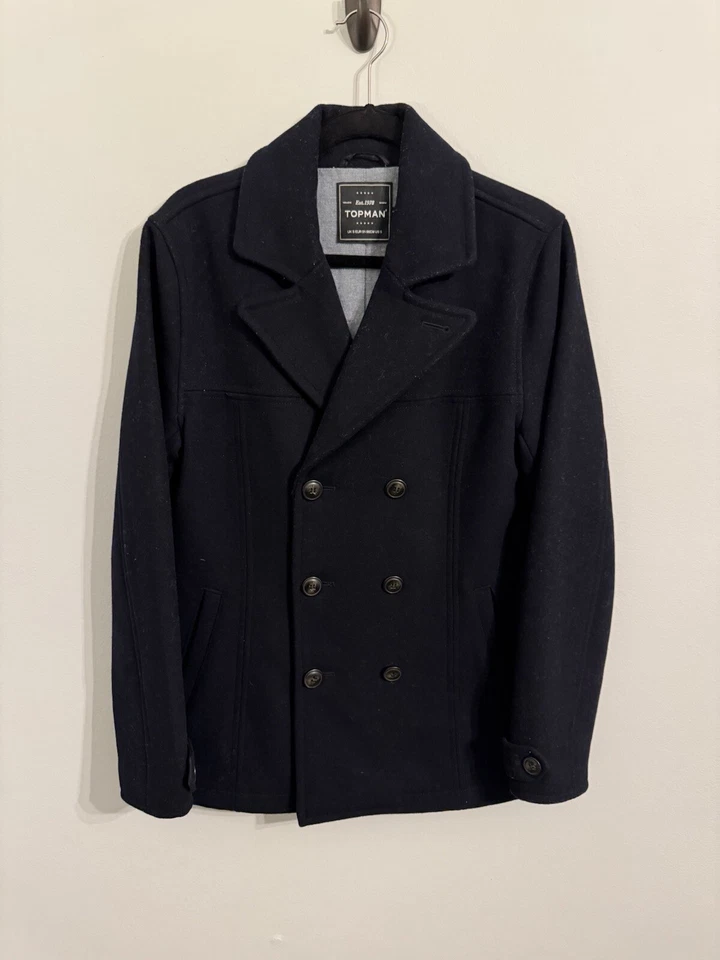 Chaquetón de lana Topman Foto 1 de 4