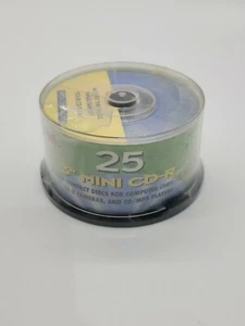 COMP USA 25 3" BLANK CD-R RECORDABLE COMPACT DISCS NEW - Picture 1 of 7