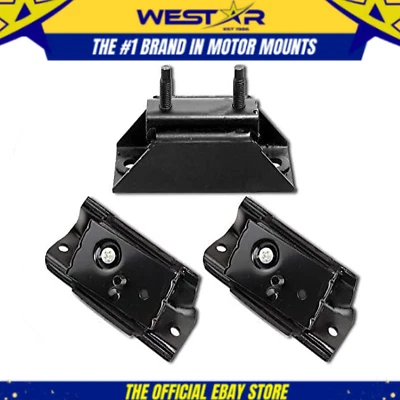 Se adapta a Ford Bronco F150 F250 F350 1987-1993 5,0 L 5,8 L montaje de motor y transmisión 3 piezas Foto 1 de 3