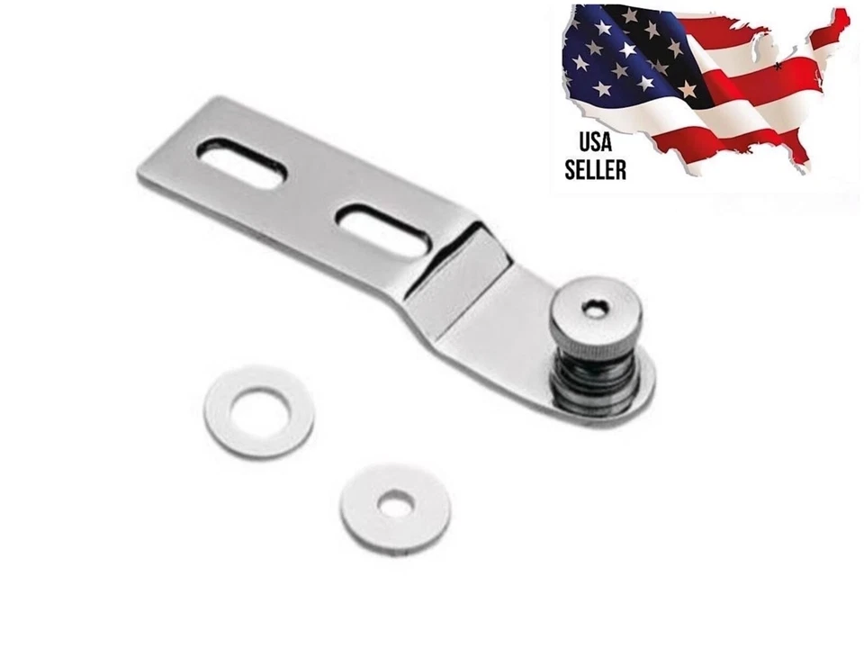 Chrome Rear Seat Bracket Harley Davidson Sportster 1983-2003 XL Hugger 883 1200 - Image 1 of 3