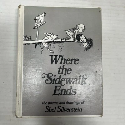 Where the Sidewalk Ends 30th Anniversary Edition HC Ex-library Shel Silverstein - Image 1 of 4