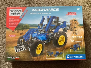 Construction Toy - Mechanics Farm Equipment New - 10 to Build - Science & Play - Picture 1 of 4