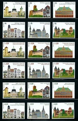 联合国纽约 + SCOTT # 981,套装 18 MNH 德国站点 来自小册子 3 个办公室 — 第 1/4 张图片