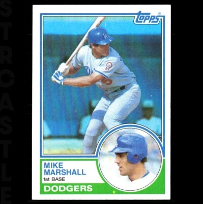 1983 Topps - Mike Marshall #324 Los Angeles Dodgers ⚾ Baseball Card  - Image 1 of 3