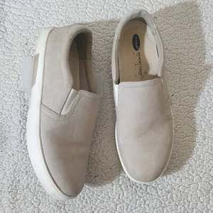 Zapatillas Mujer Dr Scholls Gris Blanco Sólido Espuma con Memoria Punta Redonda Sin Cordones 9M - Imagen 1 de 10