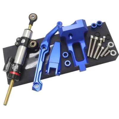 Kit de montaje de soporte amortiguador estabilizador de dirección CNC para Yamaha MT-09 FZ09 2013-2020 Foto 1 de 4