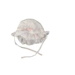 Koala Baby white vintage inspired baby bonnet - Picture 1 of 4