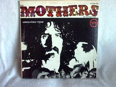 Frank Zappa/Mothers Absolutely Free vinyl Mono! 1967 VG++/VG++ Blows stereo away Foto 1 de 4