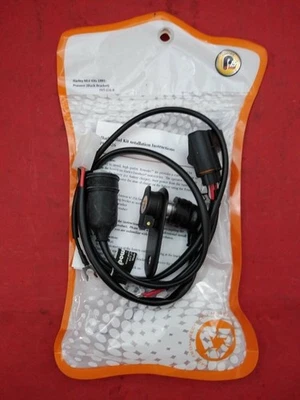 NEW Powerlet Motorcycle Harley Mid-Kit 1991- Present Black Bracket PKT-026-B - Image 1 of 4