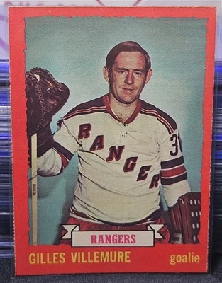 73-74 O-Pee-Chee Gilles Villemure 🚨🚨🚨 New York Rangers  - Image 1 of 2