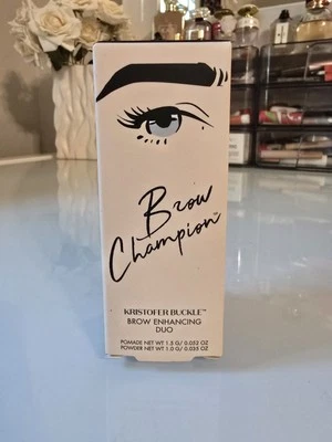 KRISTOFER BUCKLE BROW CHAMPION ENHANCING DUO in Blonde - New - Pomade & Powder - Image 1 of 4