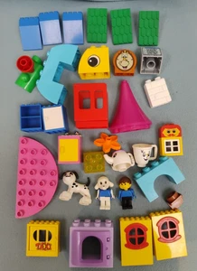 LEGO Fabuland Piezas Paquete Ventanas Armarios Figuras Ovejas Duplo Chip Potts 350g - Imagen 1 de 10