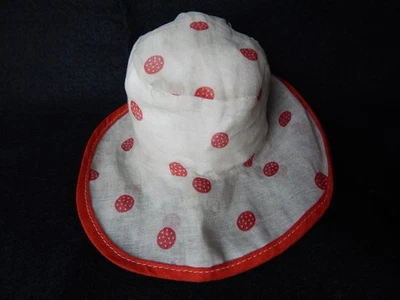 Vintage 1930’s 13” Ideal Composition SHIRLEY TEMPLE Doll Orig. HAT Only - Image 1 of 4