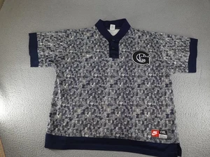 Vintage Georgetown Hoyas Shirt Mens 2XL Nike Shooting Basketball 90s Iverson - Picture 1 of 15