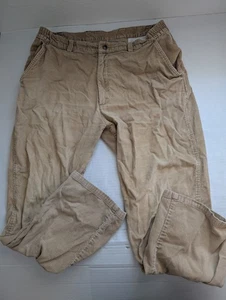 Towncraft Corduroy Pants Beige 30x38 100% Cotton - Picture 1 of 11