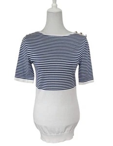 Chanel Sammler Pullover Minikleid Supermodel Era Mariniere FR38 S - Bild 1 von 6