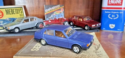 MEBETOYS 1/25 ALFA ROMEO NUOVA GIULIETTA 1.3 HOTWHEELS MATTEL #8623 - BLUE - Immagine 1 di 4