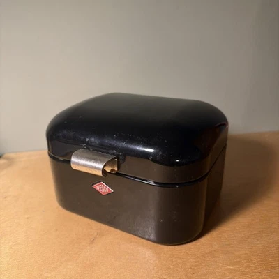 Wesco Mini Grandy Breakfast Box Lunch Sandwich Box Black Steel Sheet 235001-62 - Image 1 of 4