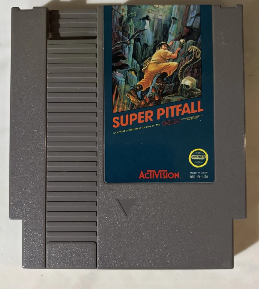 Nintendo NES Super Pitfall (limpio, probado y funcionando) Foto 1 de 1
