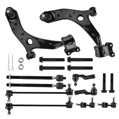 10PCS Front Control Arms Sway Bars Kit For 2004-2015 MAZDA 3 & 5 NON TURBO Foto 1 de 4