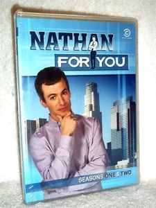 Nathan for You Seasons 1&2 (DVD, 2015, 2-Disc) Fielder comedy absurd cringe fun - Imagen 1 de 3