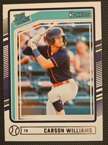 2024 Donruss #179 Carson Williams RC Rated Prospect! - Picture 1 of 2