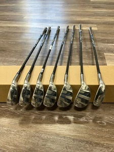 New Cleveland Launcher XL Halo Irons 5-PW, DW - RH Graphite Senior - Picture 1 of 4