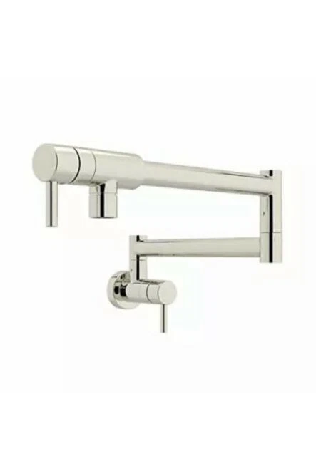 Rohl QL66L-PN-2 - Pot Filler Faucet in Polished Nickel Made In Italy Foto 1 de 1