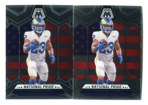 2x Kyren Williams National Pride 2024 Panini Mosaic NFL #258 Los Angeles Rams - Bild 1 von 2