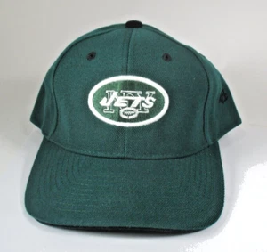 Hat Cap New York Jets NFL Adjustable Strap back Green Black Football Cap - Picture 1 of 5