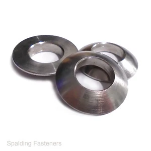Spherical washer DIN 6319 C Stainless steel A2 - Picture 1 of 1