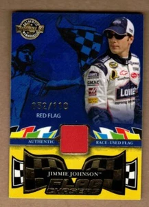 2006 WHEELS HIGH GEAR FLAG CHASERS RED #FC9 JIMMIE JOHNSON #52/110 - Picture 1 of 1