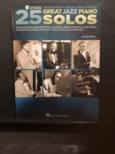 25 Great Jazz Piano Solos MSRP: $24.99 - Picture 1 of 7