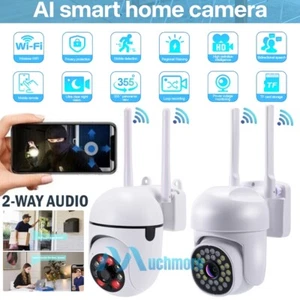 2MP 1080P HD Wifi IP Camera Pan/Tilt Outdoor Home Smart CCTV Night Vision IR Cam - Picture 1 of 48
