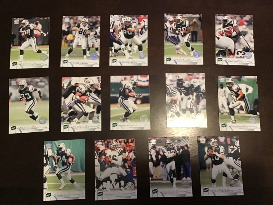 2002 - Pacific LTD Football Serial #ed  /24 /71 New York Jets YOU CHOOSE - Image 1 of 2